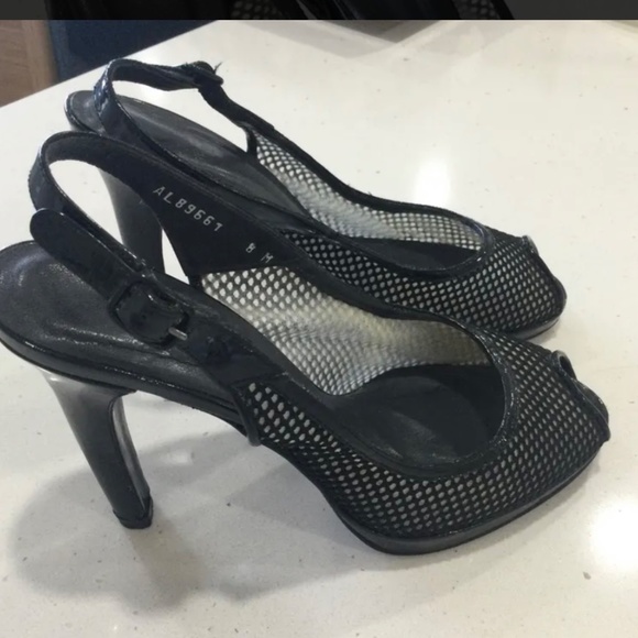 Stuart Weitzman Peep toe Sandals Sz.8 - Picture 5 of 7